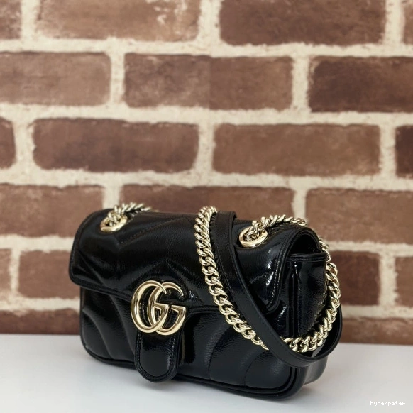 Hyperpeter GUCCI MARMONT GG bag-23*14*6CM 0808